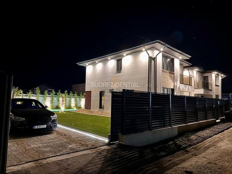Vila Smart Home de Lux cu piscina incalzita, Comuna Berceni, Ilfov - 13