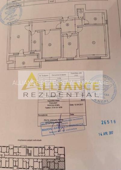 Apartament 3 camere mobilat și utilat /Metrou Apărătorii Patriei 15min - 12