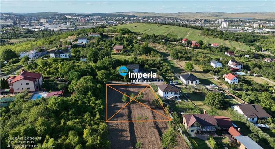 Teren de vanzare 1.200 mp – PUZ aprobat, zona Bucium