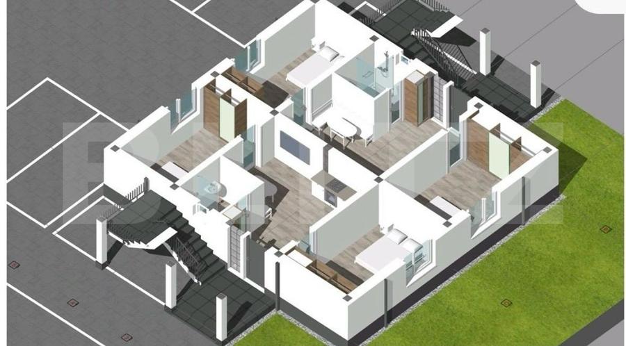 Apartament 2 camere în bloc nou, 57 mp, 2 balcoane și parcare inclusă