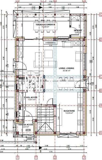 Casă individuală | 130MPU | Parter+Etaj | Șura Mică