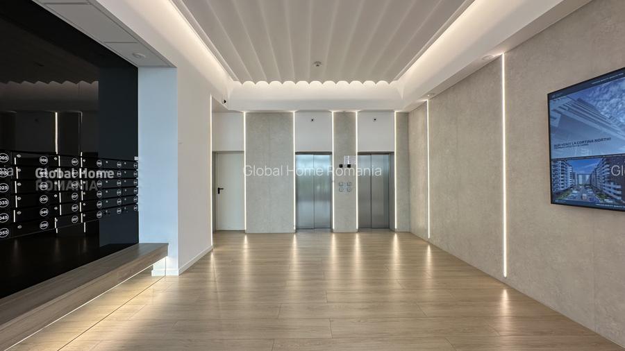 Cortina North - Pipera | 3 Rooms + 32Sqm Terrace + Parking | Designer Finishes - 27