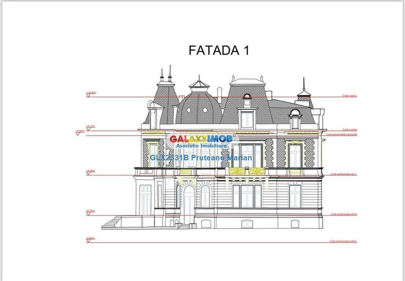 Inchiriere vila Aristrocrata cu traditie in apropriere de Piata Romana