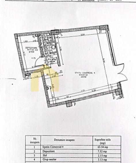 Spații comerciale compuse| Multifuncțional | Vitrină | 73 mp + 57 mp | Bună Ziua