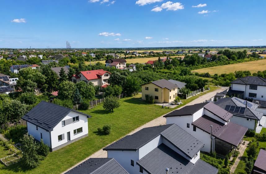 Teren intravilan de vânzare – Balotești | 640 mp | Toate utilitățile