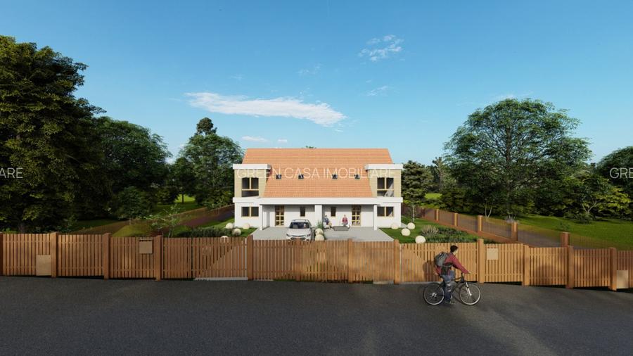 Duplex de vânzare, 118mp utili, 325mp teren Chinteni - 2