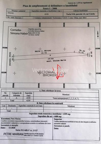 OCAZIE - TEREN - LOT 4400 MP / CENTURA(A2) - 2
