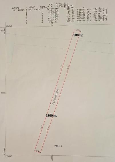 Teren industrial zona Centura Osorhei - Sensul giratoriu spre Sanmartin