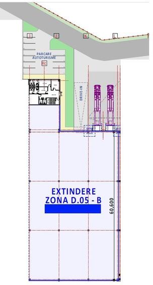 Hală industrială de închiriat Arad ZI West Vecinatate A1, acces TIR