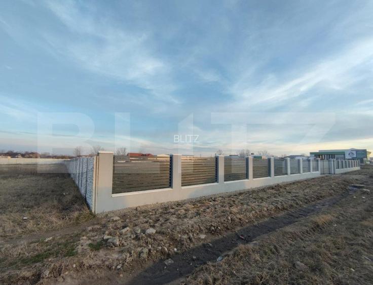 Teren intravilan industrial la DN 56, 4600 mp, deschidere generoasa - 2