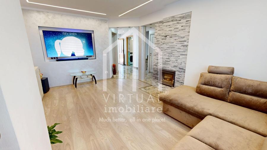 Casa de vanzare in Sibiu, cu 5 camere, de 122 mp, mobilata si utilata