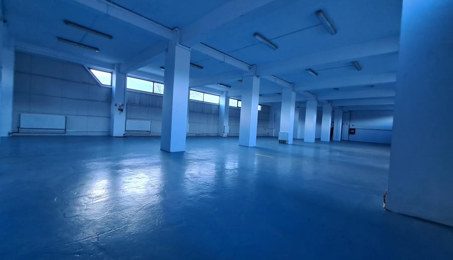 Hală modernă multifuncțională – 1.300 mp –Bucium, Iași- DE ÎNCHIRIAT