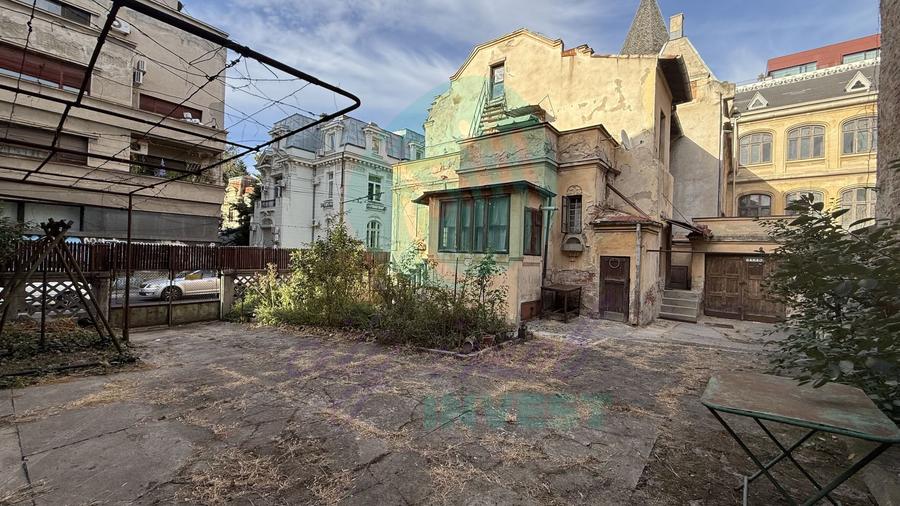 Vilă de epocă cu teren 311 mp | Calea Victoriei