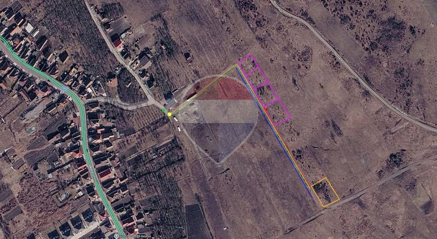 Teren intravilan de vanzare 843 mp – Chinteni