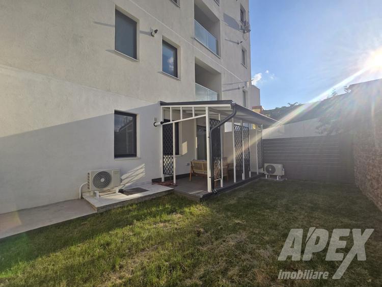 Apartament nou 2 camere mobilat | Curte 50 mp | Decebal- Piata Alba Iulia