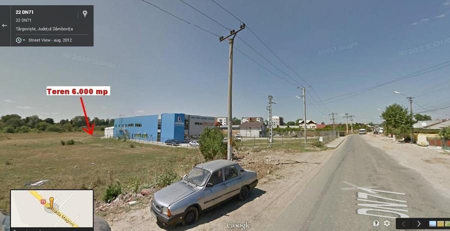Vand teren Targoviste jud.Dambovita 6.000mp