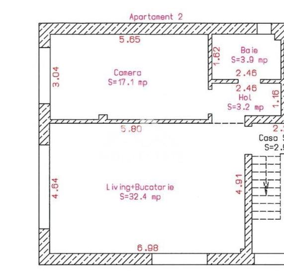 Apartament modern cu 2 camere – Comision 0, etajul 1,Selimbar - 10