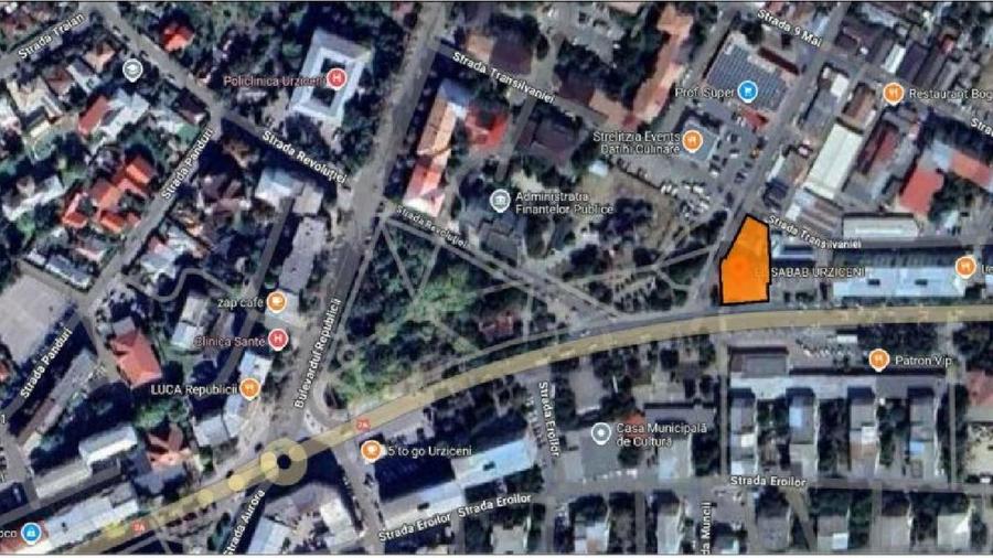 Cladire comerciala 937 mp + Teren 894 mp - Urziceni