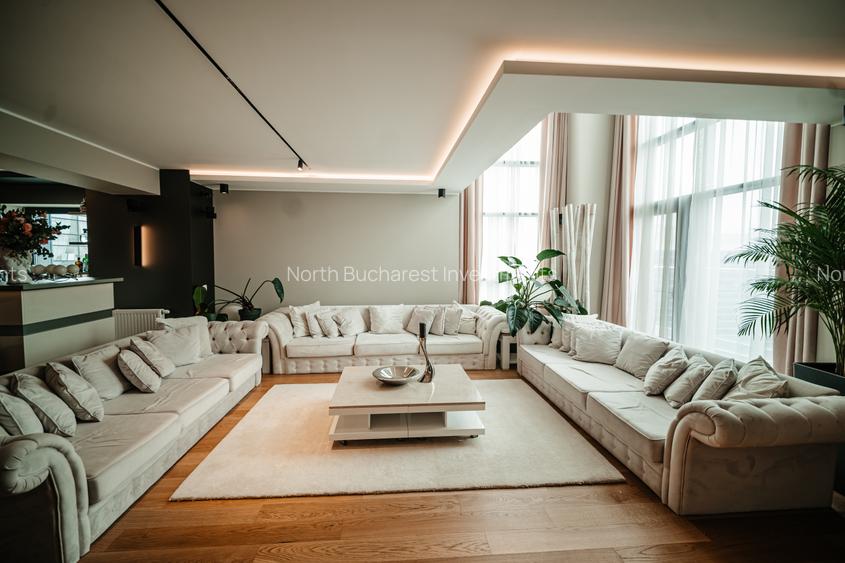 PENTHOUSE FLOREASCA - 6 CAMERE - 3 LOCURI PARCARE SI BOXA CADOU - 2
