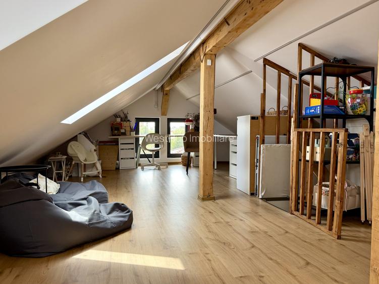 Apartament spatios, 3 camere, pod amenajat, zona centrala Dumbravita - 9