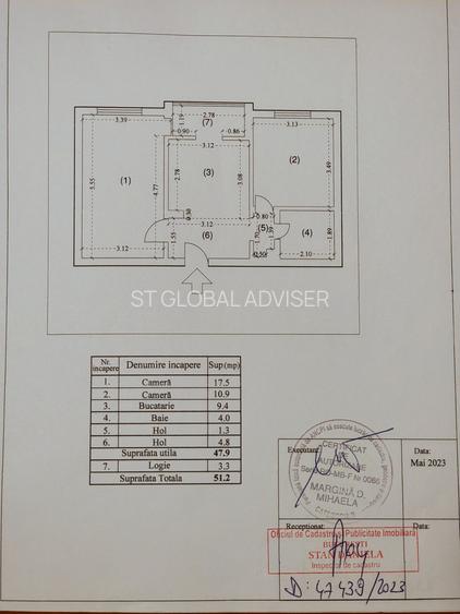 APARTAMENT 2 CAMERE MILITARI - METROU GORJULUI - CENTRALA PROPRIE - LOC PARCARE - 11