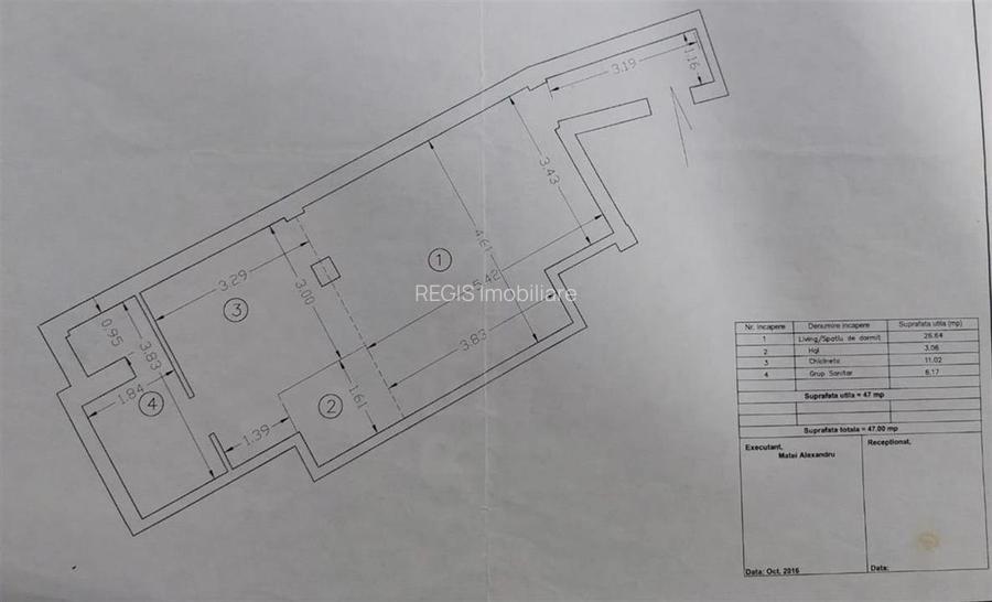Apartament 2 camere Open Space Ultra Central - A I Cuza - 19