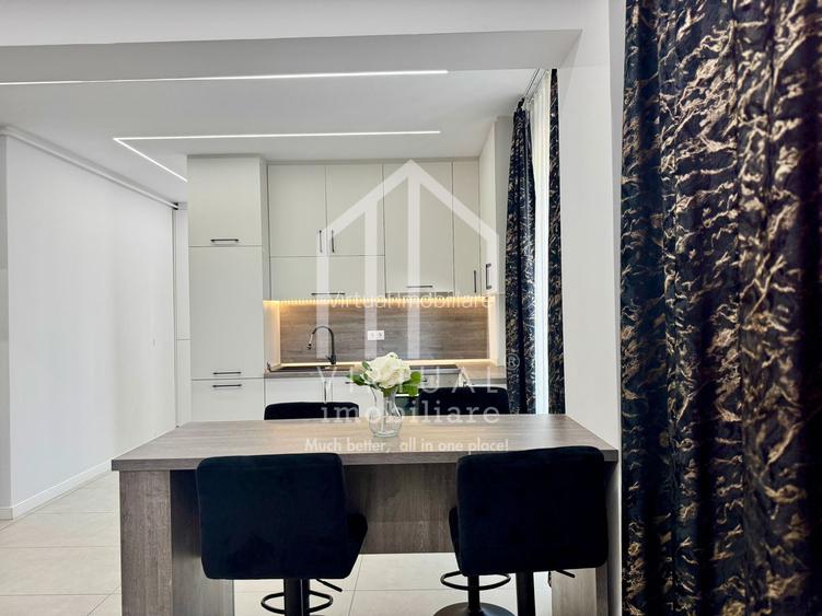 Penthouse cu 2 camere + terasa (55mp), parcare, bloc cu lift, etaj 7/7 - 7