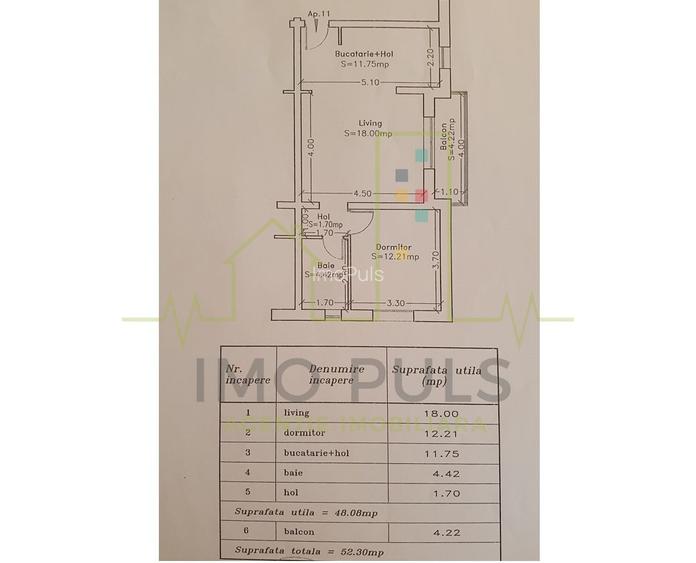 Bloc nou. Mobilat si utilat. + 35 mp spatiu in pod izolat si amenajat. - 1