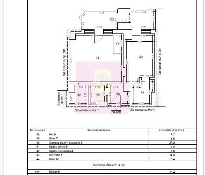 Mamaia Nord, apartament 2 camere, bloc 2024 direct pe plaja