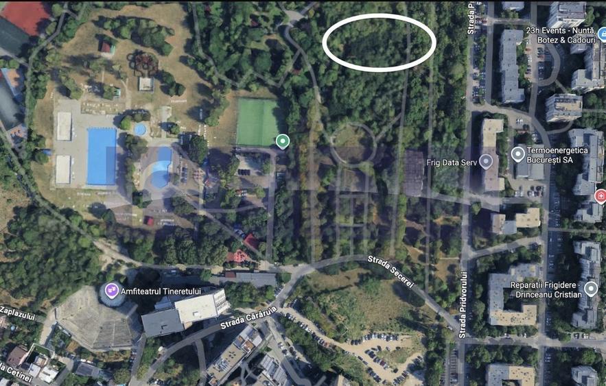 De vânzare teren intravilan de 2.677 mp zona Tineretului - zona V