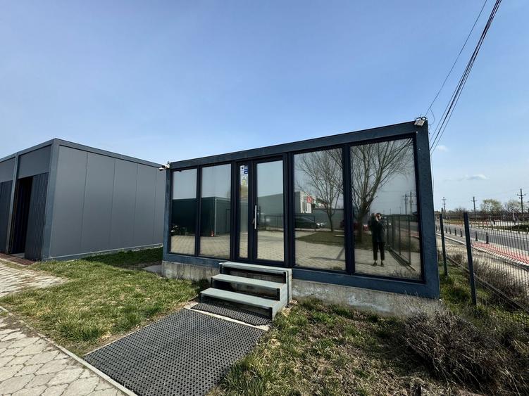 Teren ve vanzare cu 3 hale Domnești Șoseaua Curtea Domnească