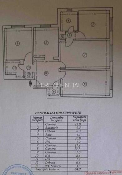 Apartament 4 camere-semidecomandat  -zona Lujerului - 6