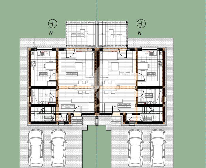 Casa 4 camere tip duplex si teren 300 mp - Sura Mica Sibiu