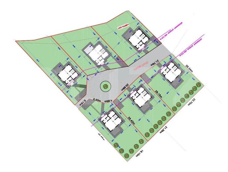 Casă individuală în ansamblu privat 120 mp utili, 600 mp teren, Baciu