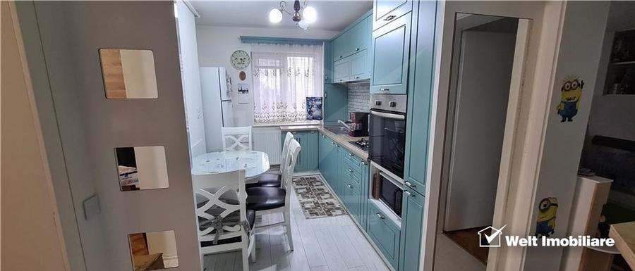 Apartament cu 3 camere, 75 mp, GARAJ sub bloc, Manastur, zona piata Flora