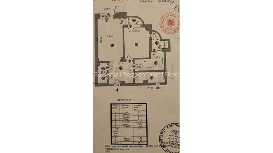 REA1029851 Splaiul Unirii l Apartament 2 camere l 65 mp