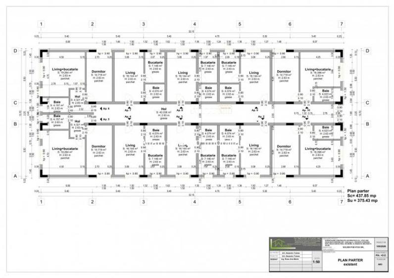 Apartament 2 camere bloc nou finalizat, Rahova- Salaj