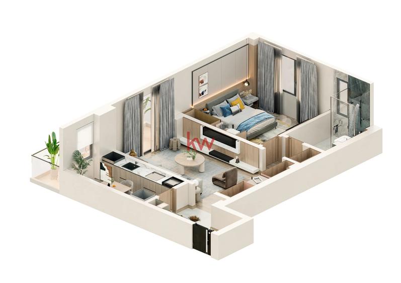 Apartament 2 camere 56 mp | Bloc nou | Parcare inclusă | 94.000€ | Valea Lupului