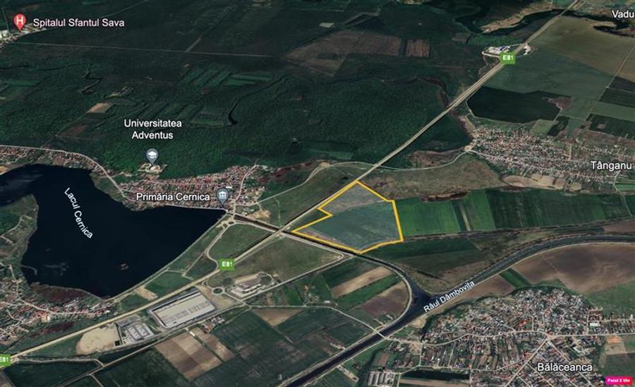 Vanzare teren intravilan cu PUZ Cernica - A2-A0, Ilfov