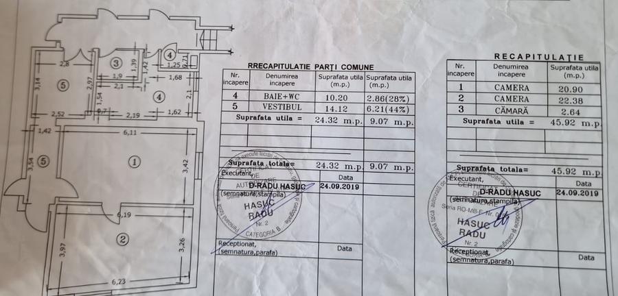 Apartament 2 camere /45.92// Zona Lipscani/ Centrul Vechi