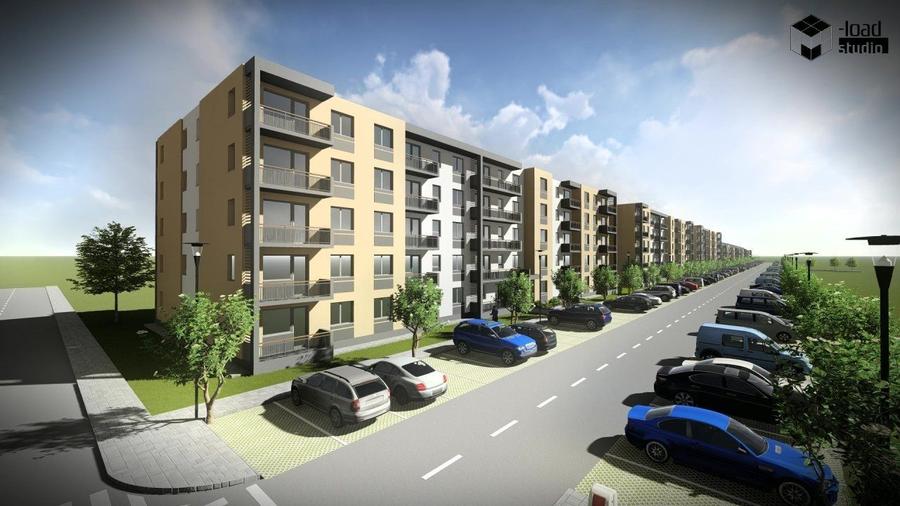 Apartament 3 camere în clădire cu 4 etaje Rainbow by Casa Nobel
