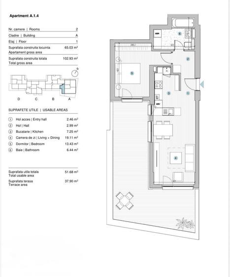 Vanzare-2 camere-Straulesti
