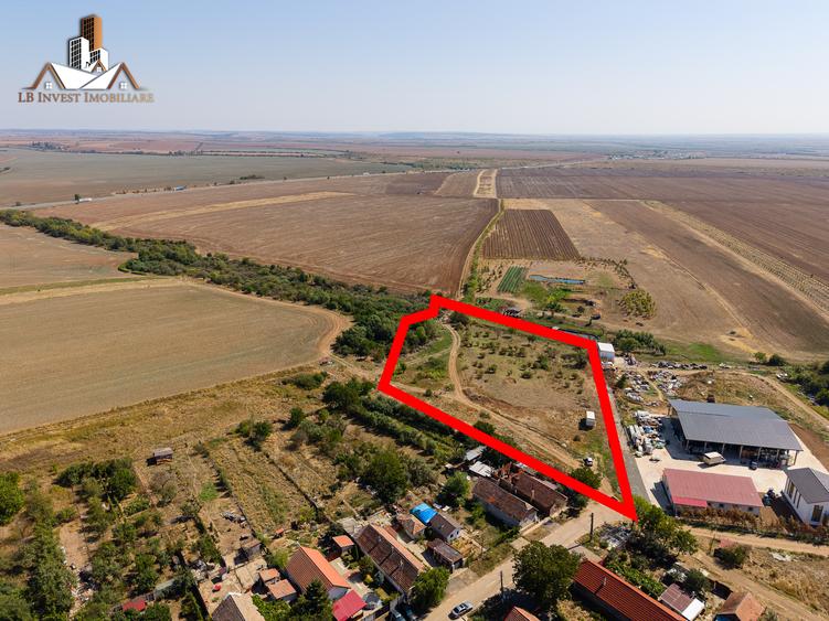 Teren accesibil Giarmata cu puz aprobat