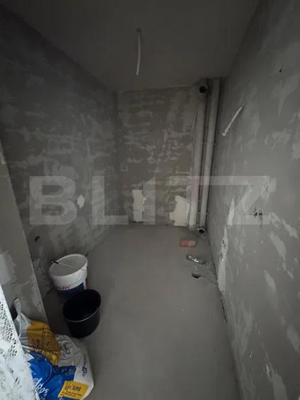 Apartament 2 camere semifinisat, 56 mp cu balcon de 8 mp, în Gheorgheni