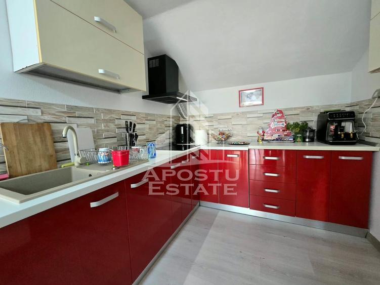 Casa individuala de vanzare, vatra satului Sag, teren de 1.800 mp, mobilata