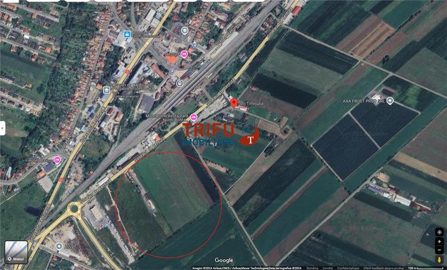 Teren intravilan de vanzare 2900 mp pe Soseaua de Centura