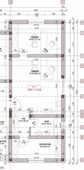 Apartament cu 3 camere, etaj 2, zona Lidl din Giroc
