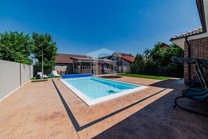 Casa pe parter premium cu piscina in Chisoda independenta energetic - 3