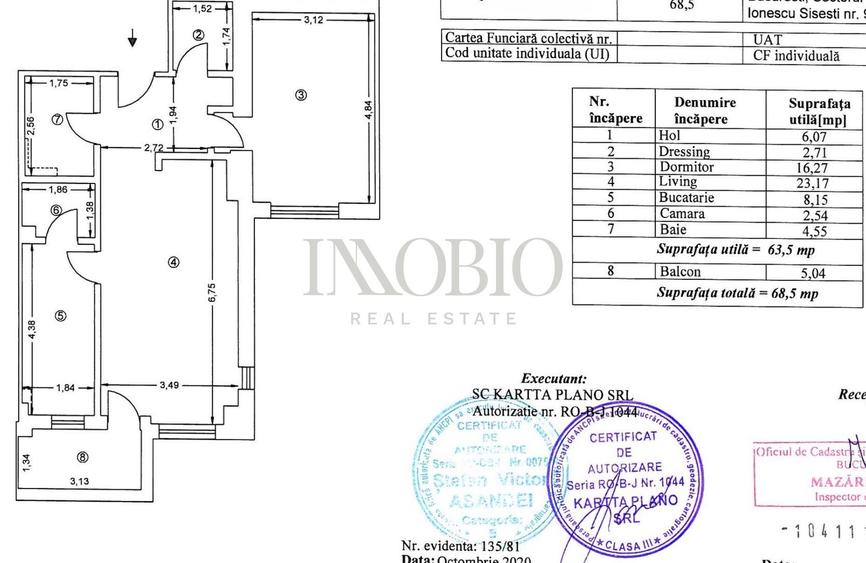 Apartament 2 Camere | Sisesti | Peak Residence