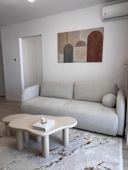 Zona Baneasa, studio dublu, dormitor separat